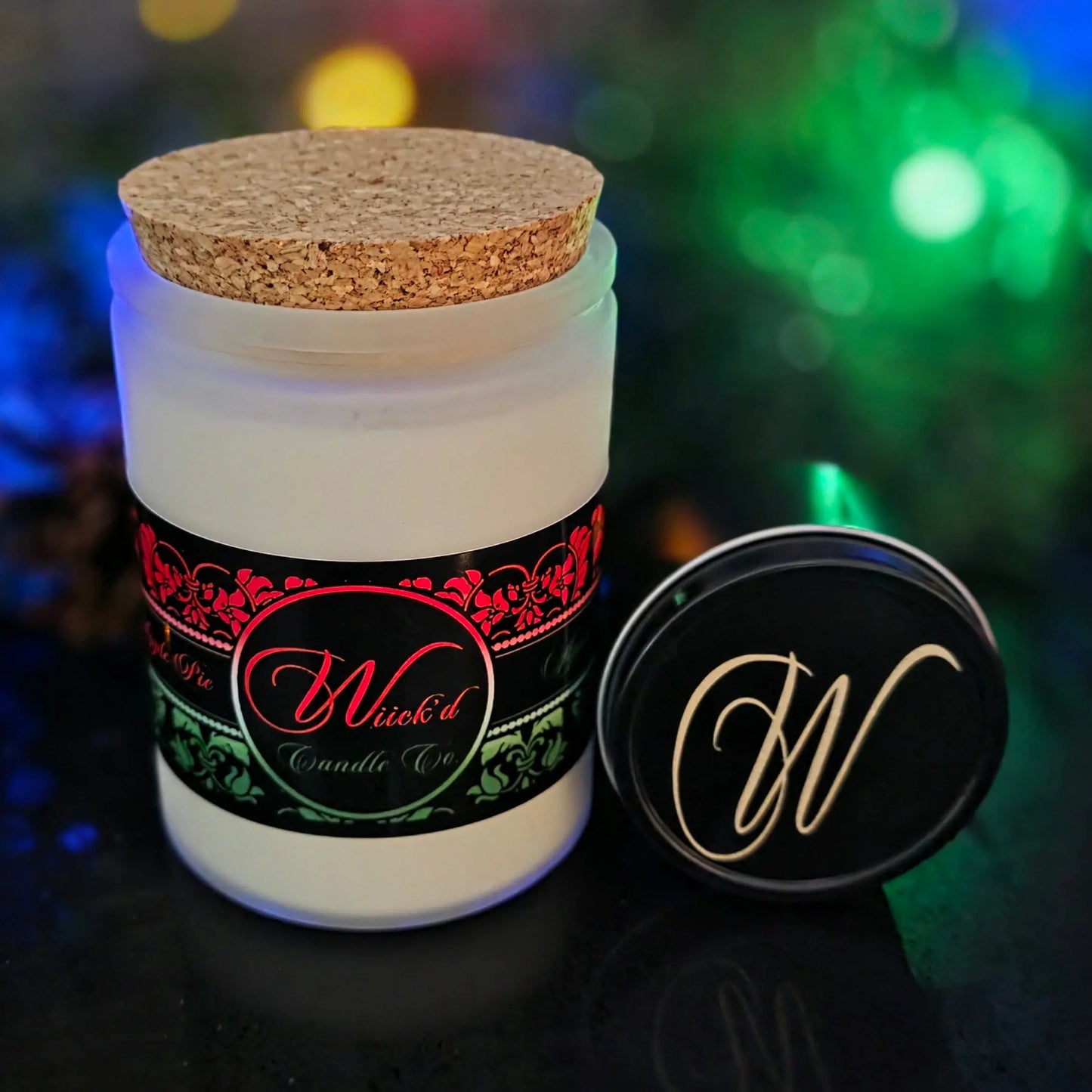 Grannie's Warm Apple Pie (green apple, cinnamon, vanilla) Wiick'd Candle Company