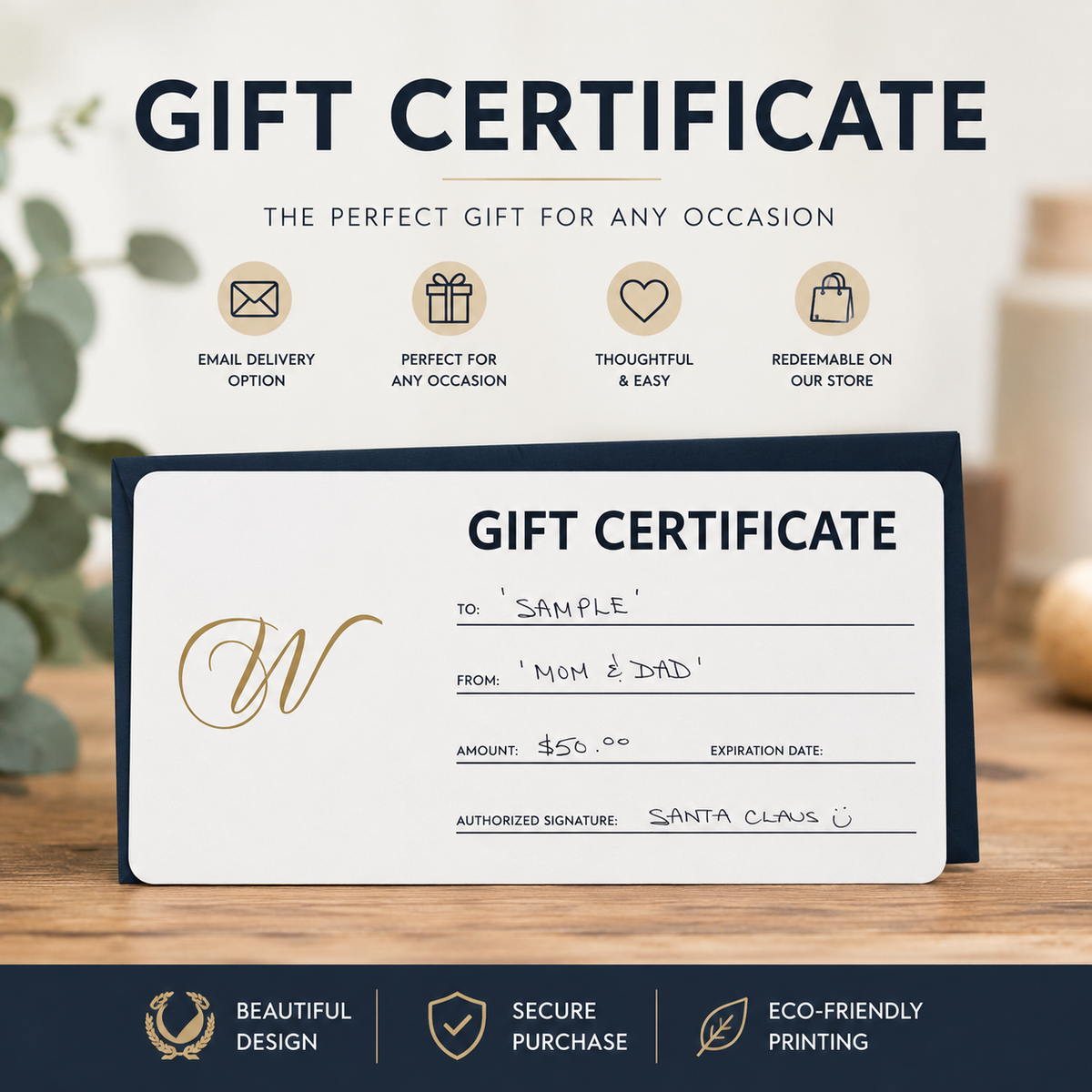 The Wiick'd Gift Certificate