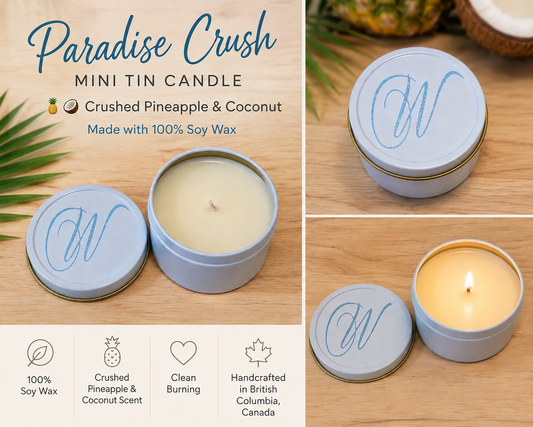 Paradise Crush Mini Tin Candle (NEW!)
