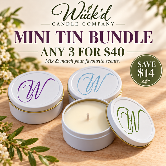 Mini Tin Bundle - Any 3 for $40